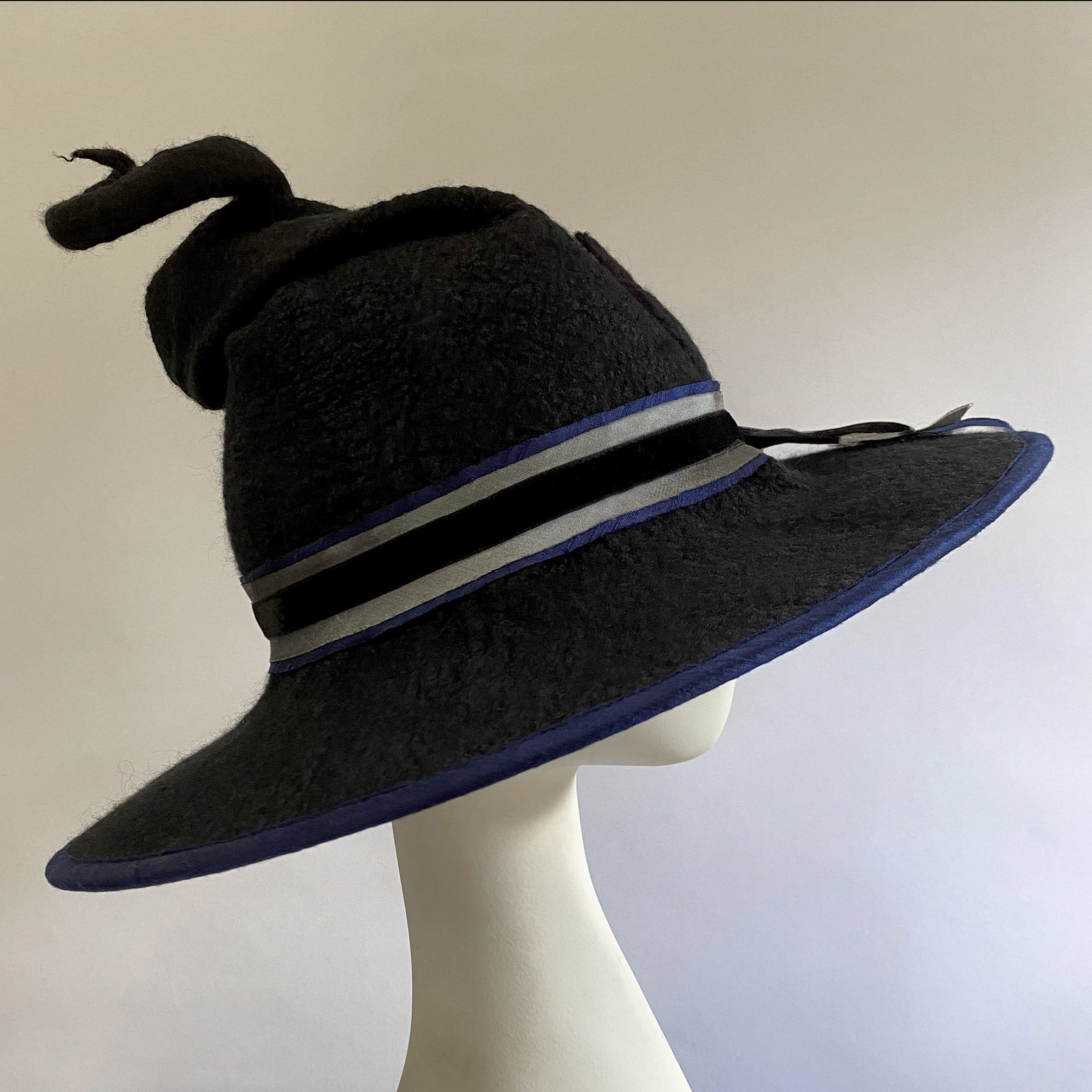 Raven Wing Witch Hat — Miss Fitt & Co. ~ Moss Fête